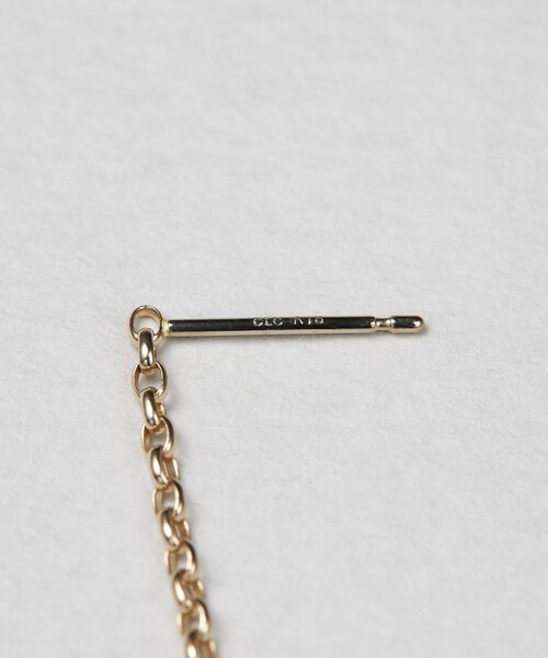 最終値下げ　美品 ete bijoux K18RBG トーン ピアス ete bijoux ピアス K18RBG トーン レディース : ZOZOTOWN Yahoo