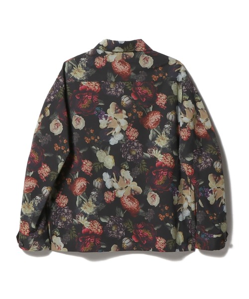 25 エストネーション ESTNATION 花柄 コート ジャガード フラワー