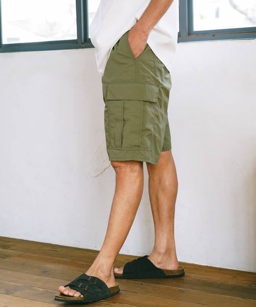 パンツ ナイロンイージーカーゴショートパンツ メンズ : 82469579 