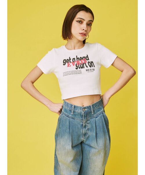 ジーンズ デニム デニムパンツ ウエストタックボリュームデニムパンツ レディース
