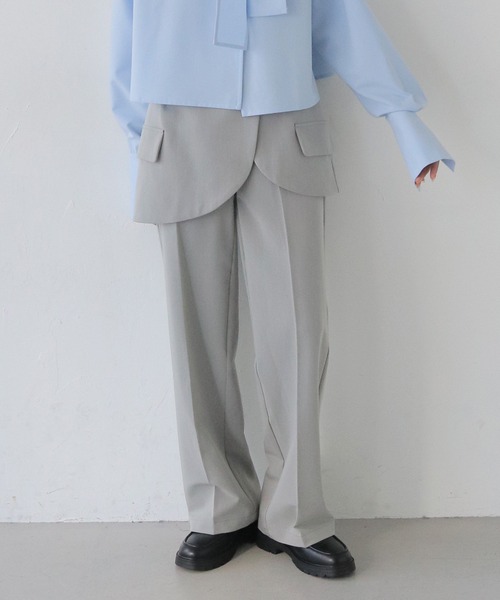 CLEIO パンツ 「CLEIO」スカートドッキングパンツ レディース
