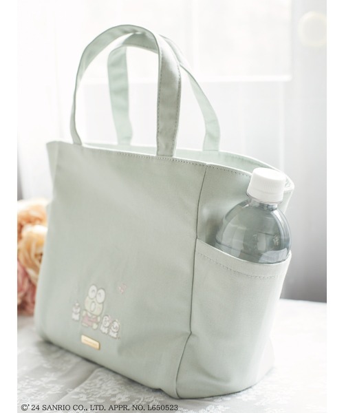 Maison de FLEUR×はなまるおばけ サイドポケットトートバッグ