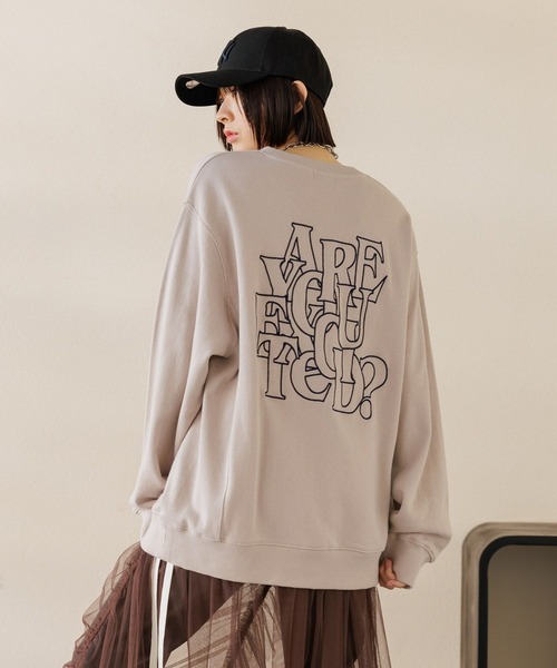 トレーナー スウェット 「UNISEX/3サイズ展開」パズルロゴスウェット レディース メンズ