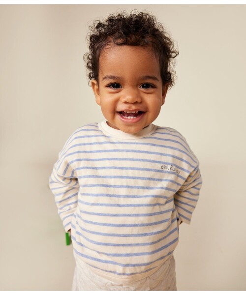 PETIT BATEAU（プチバトー） tシャツ チュビック長袖Tシャツ キッズ