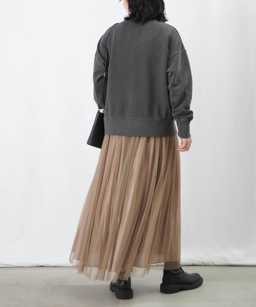 LADY LUCK LUCA スウェット LC/LLL ピグメント加工刺繍ロゴ