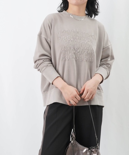 マルシャルテル LADY LUCK LUCA バックロゴ ドッキングスウェット マルシャルテル LADY LUCK LUCA バックロゴ ドッキングスウェット