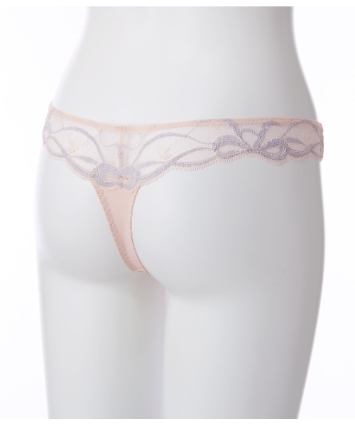 ★PEACH JOHN★レースフルバックショーツ★ピンクサテンリボンショーツ下着 スウィートフラワーレースソング(S/M レッド): PEACH JOHN | ピーチ