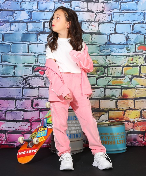 HANRO ハンロ　ベロア　ルームウェア　ピンク ベロアパンツ(90cm ピンク): キッズ - ナルミヤ オンライン公式サイト