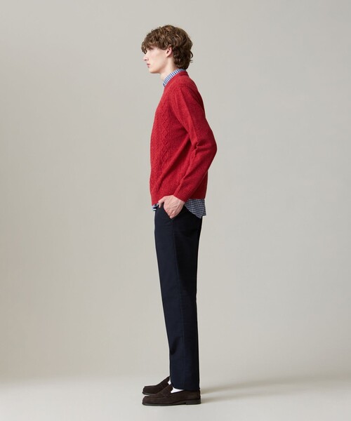 J.PRESS（J.プレス） セーター ニット 「Cash Lamb's wool」ケーブル