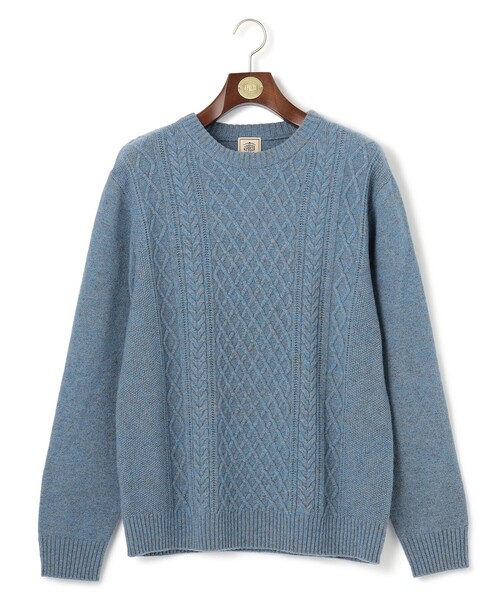 J.PRESS（J.プレス） セーター ニット 「Cash Lamb's wool」ケーブル