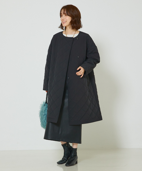abahouse mavie コート タックノーカラーコート｜abahouse mavie / アバハウス マヴィ