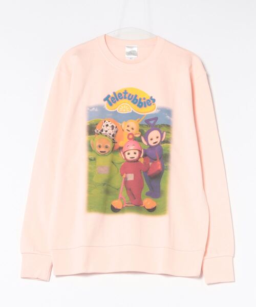 トレーナー スウェット 「 Teletubbies 」 テレタビーズ クルーネックスウェット 24W10 レディース メンズ