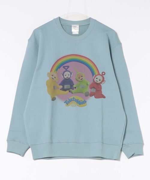 トレーナー スウェット 「 Teletubbies 」 テレタビーズ クルーネックスウェット  25S2 レディース メンズ Rendez-Vous トレーナー スウェット 「 Teletubbies