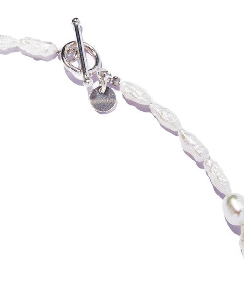 ネックレス 「les bonbon」permanent pearl choker/パーマネント パール チョーカー レディースの画像