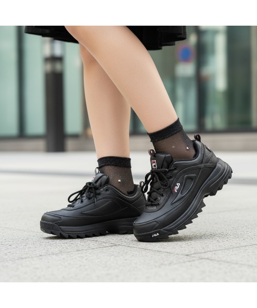 靴 FILA DISTORTER PREMIUM 25.0 FILA（フィラ） スニーカー DISTORTER PREMIUM レディース : ZOZOTOWN