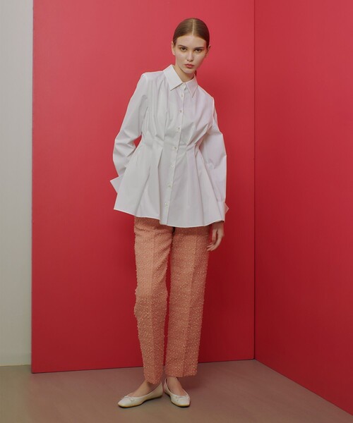 ファンシー ツイード パンツ LOULOU WILLOUGHBY】ファンシーツイードパンツ|allureville