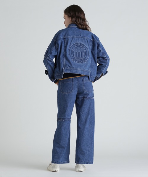 AVIREX（アヴィレックス） デニムジャケット gジャン L/S EMBOSSING