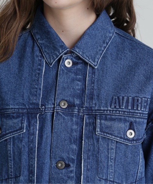 AVIREX（アヴィレックス） デニムジャケット gジャン L/S EMBOSSING
