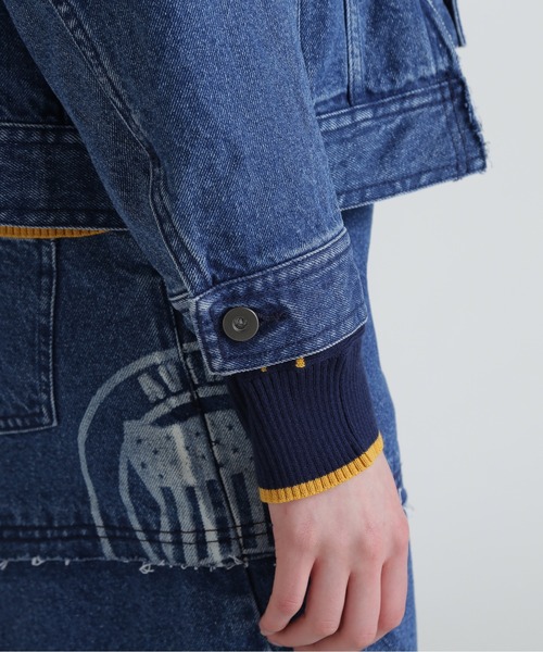 AVIREX（アヴィレックス） デニムジャケット gジャン L/S EMBOSSING