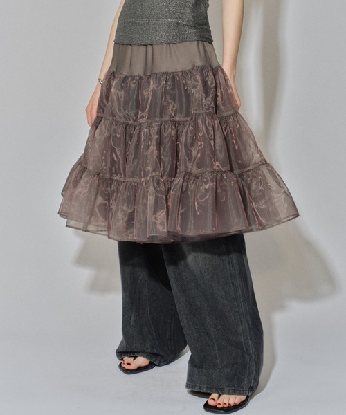 【THEAIRTOWN】チュチュレイヤードスカート★ スカート Layerd tutu / レイヤードチュチュ : ZOZOTOWN Yahoo