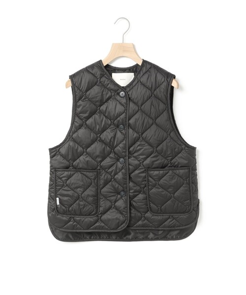 MidiUmi（ミディウミ） ベスト ジレ ショートキルティングベスト