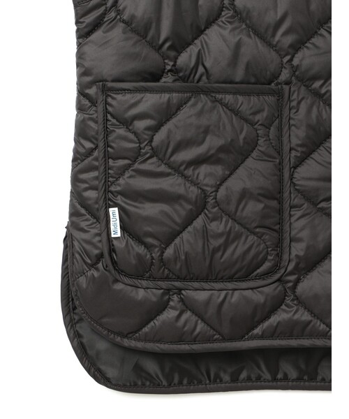 MidiUmi（ミディウミ） ベスト ジレ ショートキルティングベスト