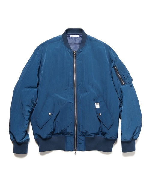 ブルゾン アウター CRYSTAL NYLON FLIGHT JACKET メンズ レディースの画像