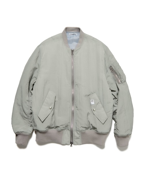 ブルゾン アウター CRYSTAL NYLON FLIGHT JACKET メンズ レディースの画像