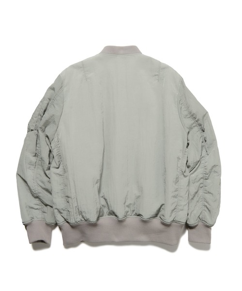 ブルゾン アウター CRYSTAL NYLON FLIGHT JACKET メンズ レディースの画像