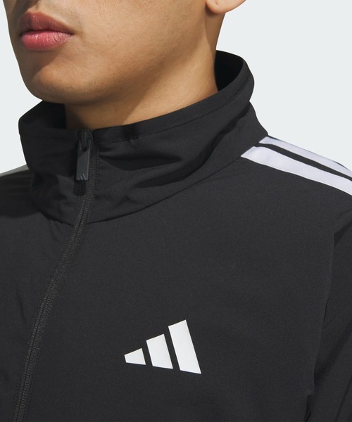 adidas（アディダス） ナイロンジャケット スリーストライプス