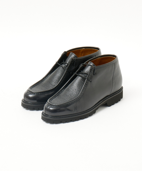 「alfredoBANNISTER」 レースアップブーツ 43 ダークブラウン メンズ_画像4
