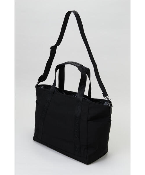 St ANDREWS ブラックトートバッグ　美品 St ANDREWS トートバッグ 「St ANDREWS」トートバッグ (UNISEX