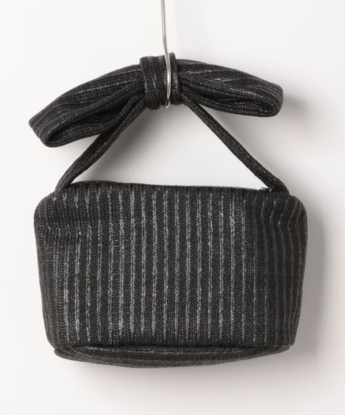 ハンドバッグ RIBBON POUCH RAFFIA_9