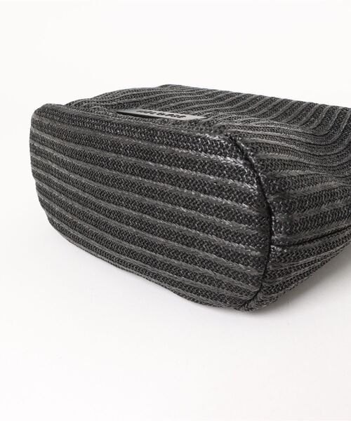 ハンドバッグ RIBBON POUCH RAFFIA_10