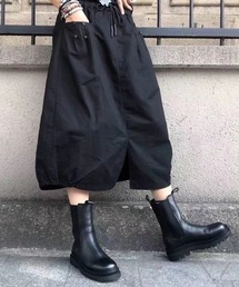 Sally Lunn スカート 裾ゴムAラインミディ丈スカート : ZOZOTOWN Yahoo