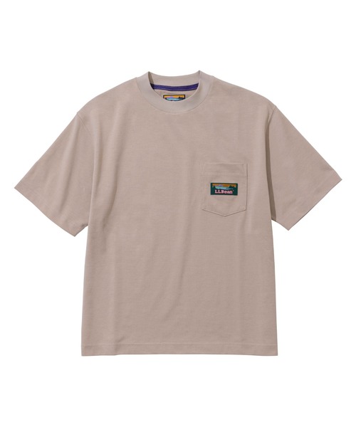 tシャツ 「JAPAN EDITION」カントン・カタディン・ポケット・ティ レディース L.L.Bean tシャツ 「JAPAN EDITION」カントン・カタディン