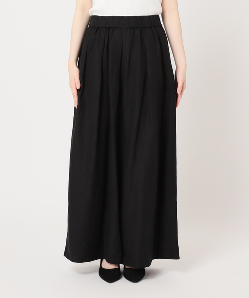 JOURNAL STANDARD リネンキュロットワイドパンツ　BLACK JOURNAL STANDARD（ジャーナルスタンダード）の「《追加2