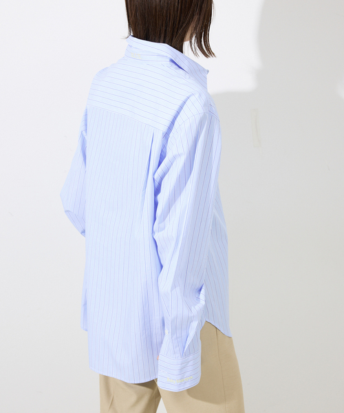 試着のみ　100/2 ブロード刺繍シャツ SLOBE IENA シャツ　ブラウス SLOBE IENA ブラウス シャツ コットンブロードエンブロイダリー
