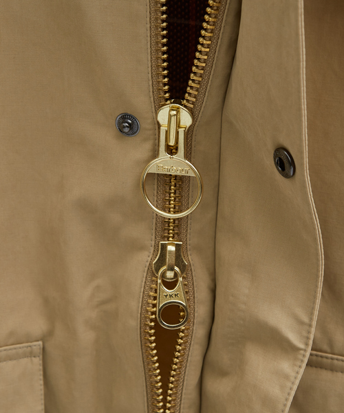 ブルゾン アウター 「BARBOUR / バブアー」SPEY スペイ / ピーチスキン コットン / ショートブルゾン メンズ レディースの画像