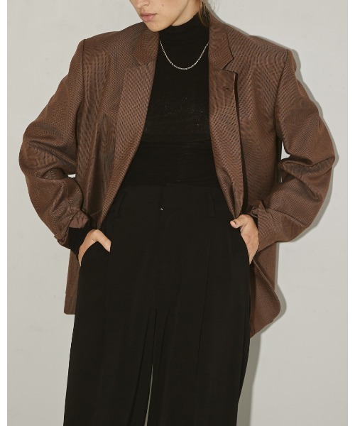TODAYFULジャケット　ブラウン36 TODAYFUL 「TODAYFUL」 テーラードジャケット 36inch ブラウン