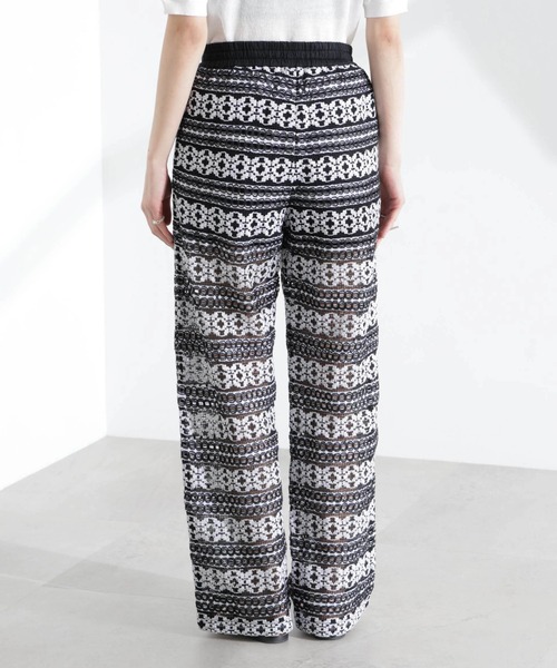 sara mallika（サラ マリカ） パンツ Sara mallika/COTTON BORDER LACE