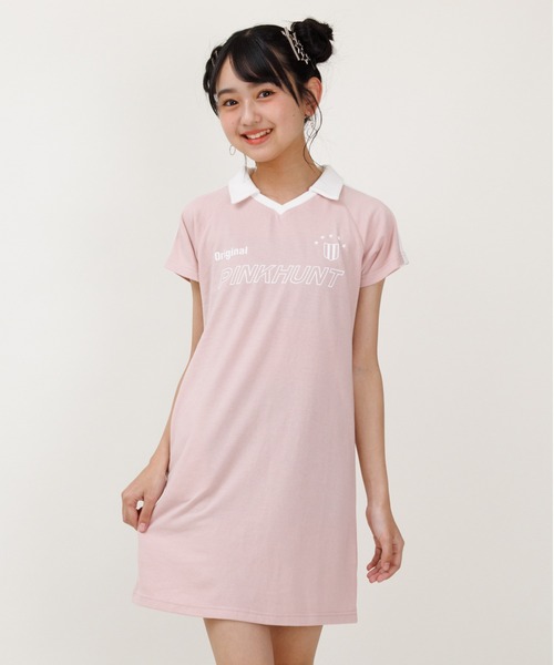PINKHUNT ワンピース ピンクハント 2ラインスポーティ 0596K