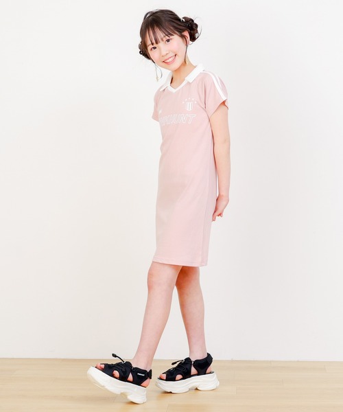 Daughter and Son ワンピース　ピンク 楽天市場】兎プリントワンピース 女の子 ドレス 半袖 総柄 子供