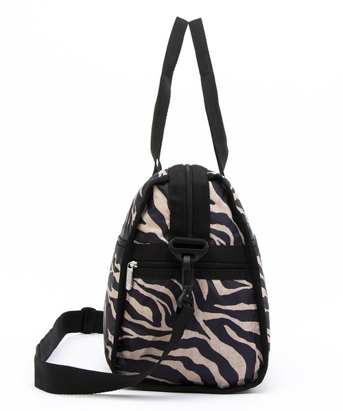 LeSportsac ボストンバッグ DELUXE MED WEEKENDER ラフィア
