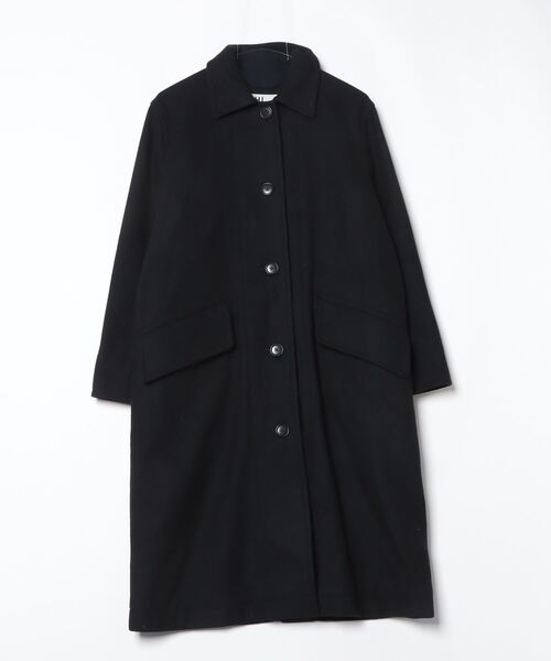 MHL.（エムエイチエル） ステンカラーコート 2 ブラック レディース