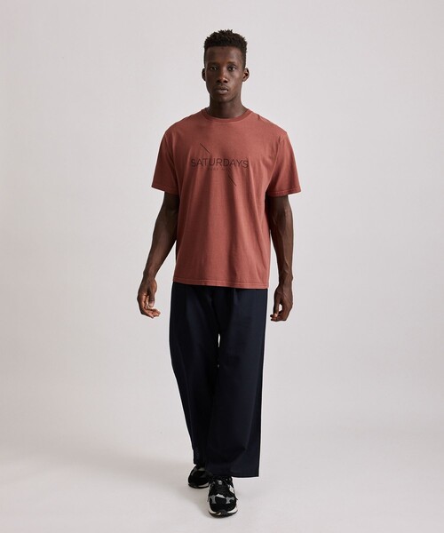 Saturdays NYC tシャツ Pigment Dyed Surf SS Tee メンズ