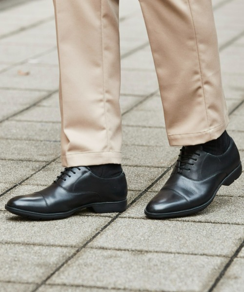 そら様 新品 asics texcy ストレートチップ 黒色 27cmEEE texcy luxe ビジネスシューズ 公式ショップ限定モデル！texcy