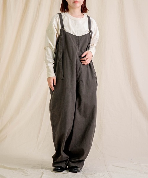 Brocante サロペット オーバーオール 「Brocante / ブロカント」 カベ