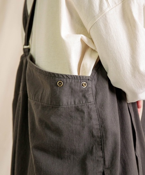 Brocante サロペット オーバーオール 「Brocante / ブロカント」 カベ