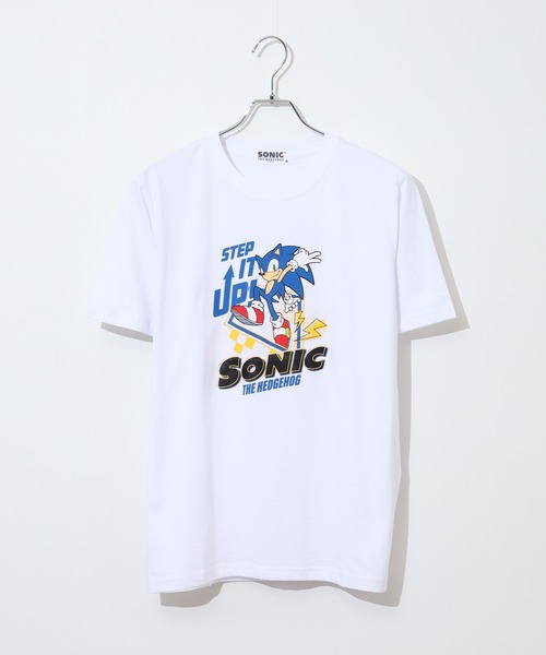 スマホショルダー tシャツ ソニック天竺半袖Tシャツ メンズ レディース
